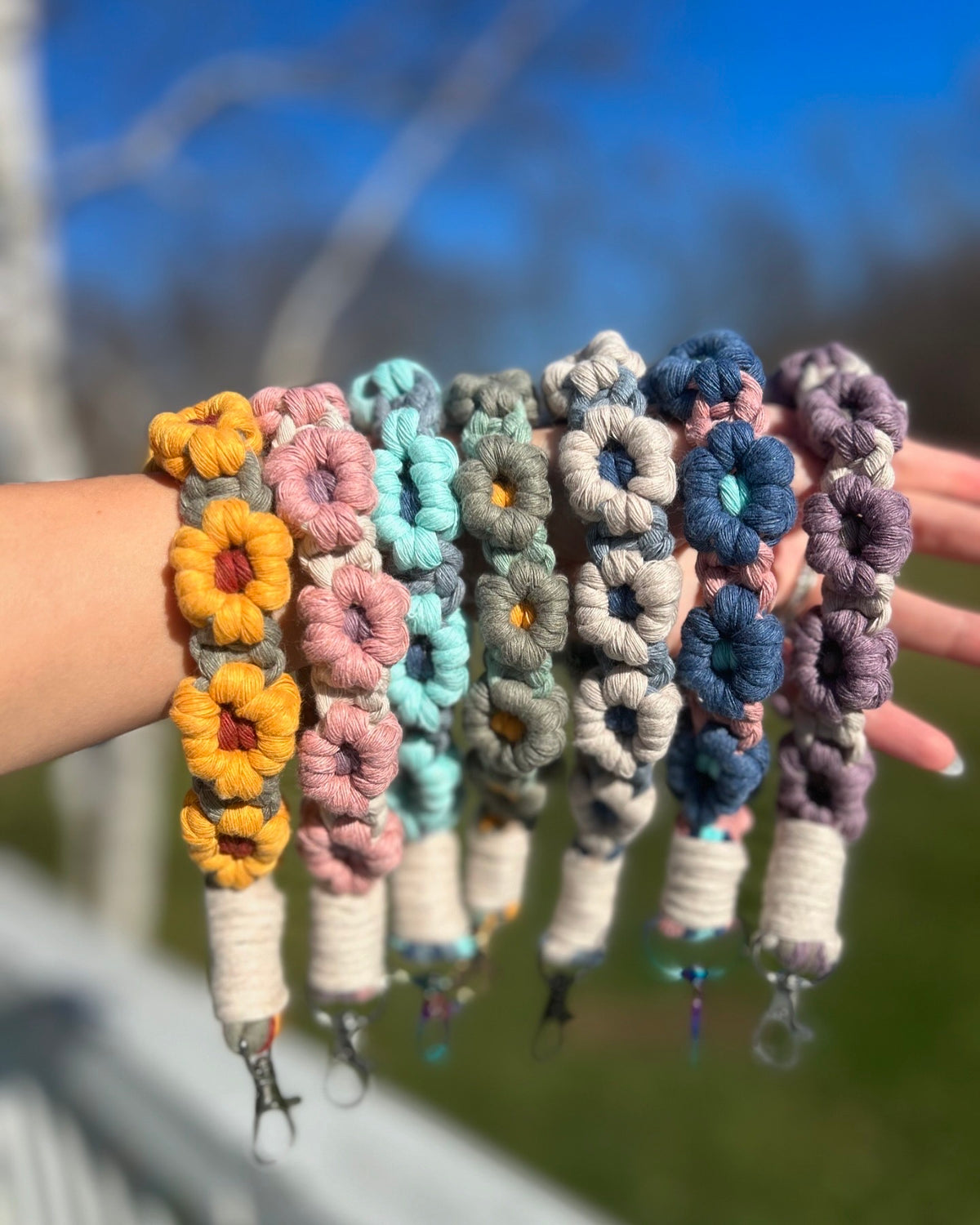 Daisy Wristlets